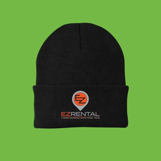 Beanies · EZ Car Rental by Croma Custom Apparel