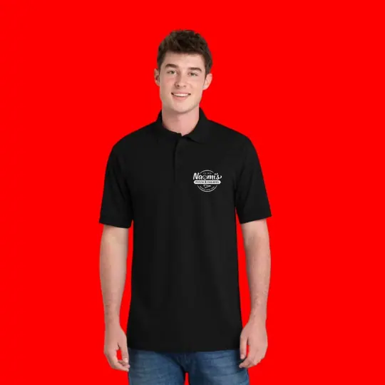 Polo shirts · Naomi's Pizza by Croma Custom Apparel