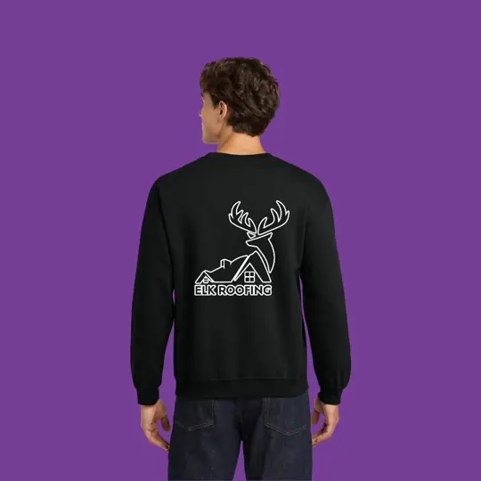 Long sleeve T-shirts · Elk Roofing by Croma Custom Apparel
