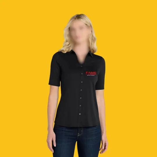 Women's short sleeve shirts · Fame Auto Group by Croma Custom Apparel