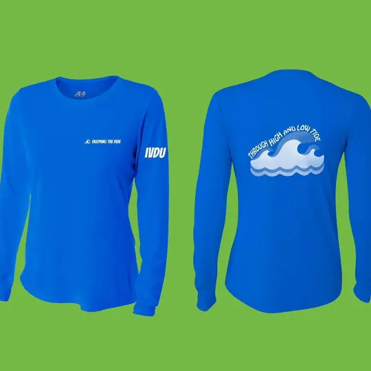 Performance long sleeve T-shirts · Ivdu by Croma Custom Apparel