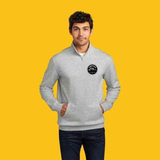 ¼ zip sweaters · Ivdu Tennessee trip by Croma Custom Apparel