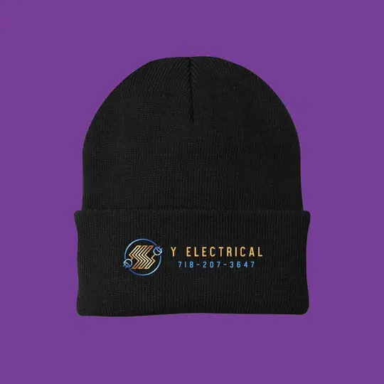 Beanies · Y Electrical by Croma Custom Apparel