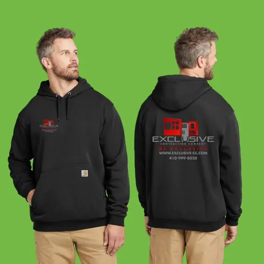 Carhartt hoodies · Exclusive Contractors by Croma Custom Apparel