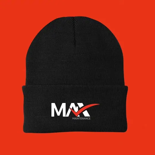 Beanies · Max Maintenance by Croma Custom Apparel