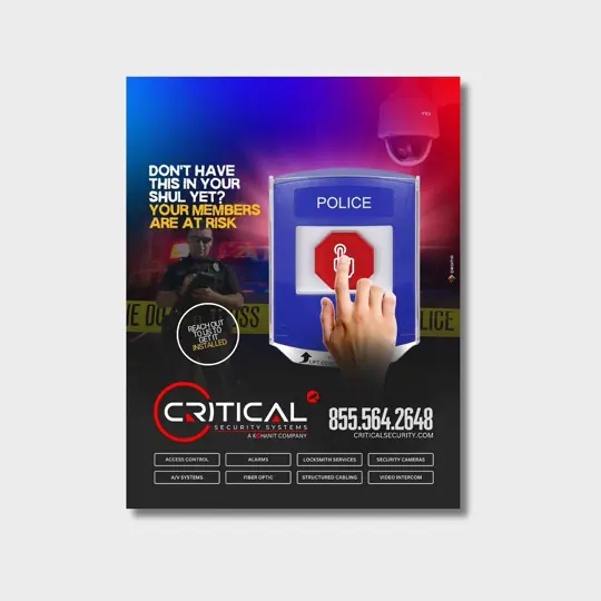 Ad · Critical Security Systems by Croma Design